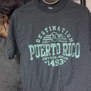 Destination Puerto Rico Gray T-Shirt